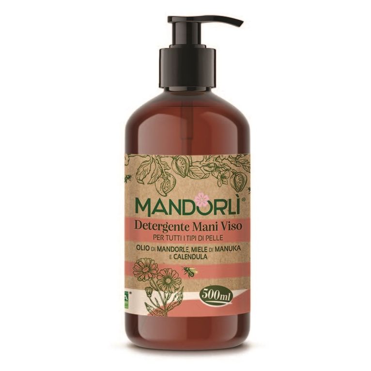mandorli detergente mani viso per tutti i tipi di pelle 500ml