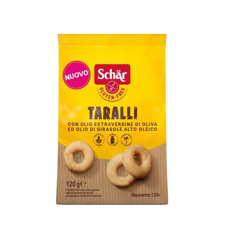 schar taralli senza lattosio 120 g