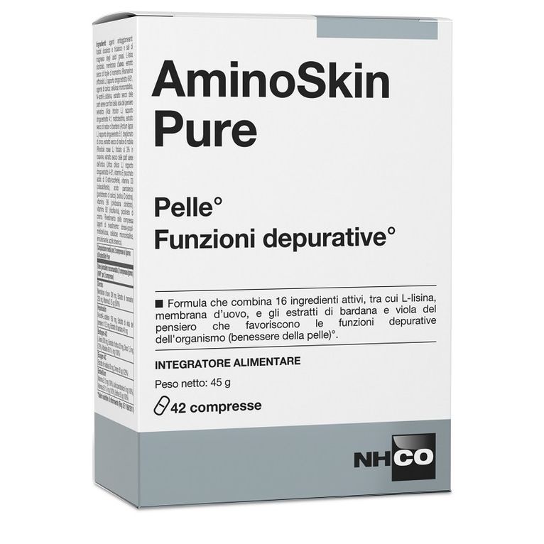 nhco aminoskin pure 42 compresse