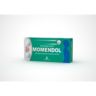 MOMENDOL 24 cpr riv 220 mg
