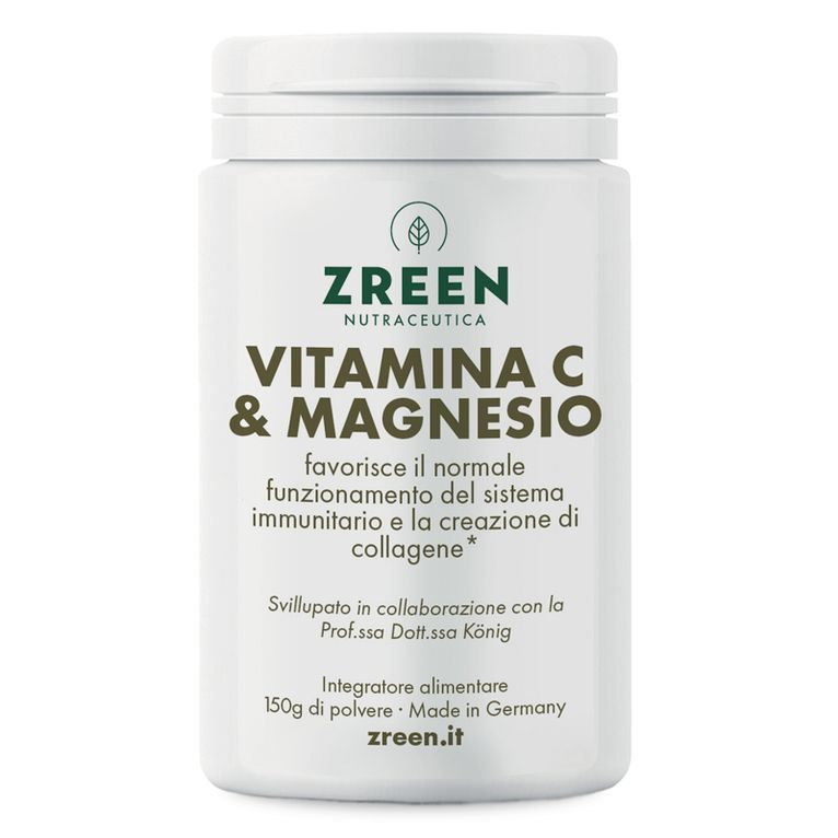 zreen vitamina c & magnesio polvere 150 g