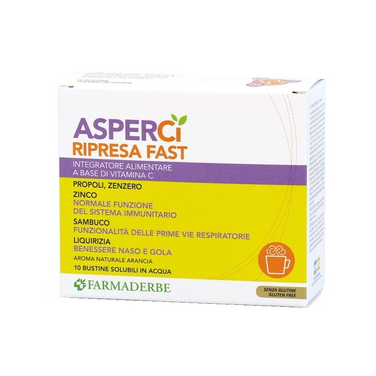 asper ci ripresa fast 10 bustine 5 g