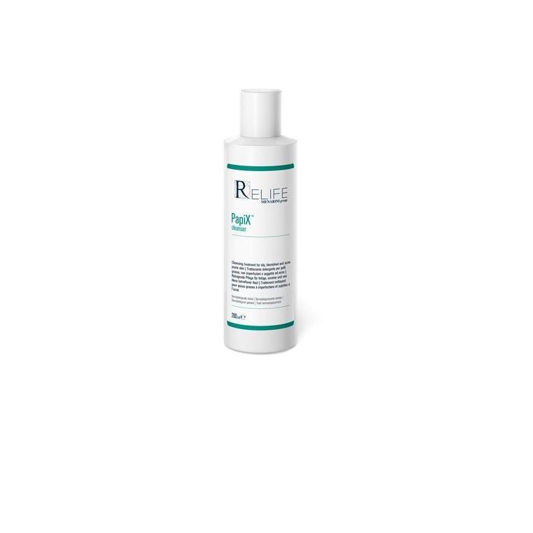 papix cleanser detergente per pelli grasse con imperfezionie acne 200 ml