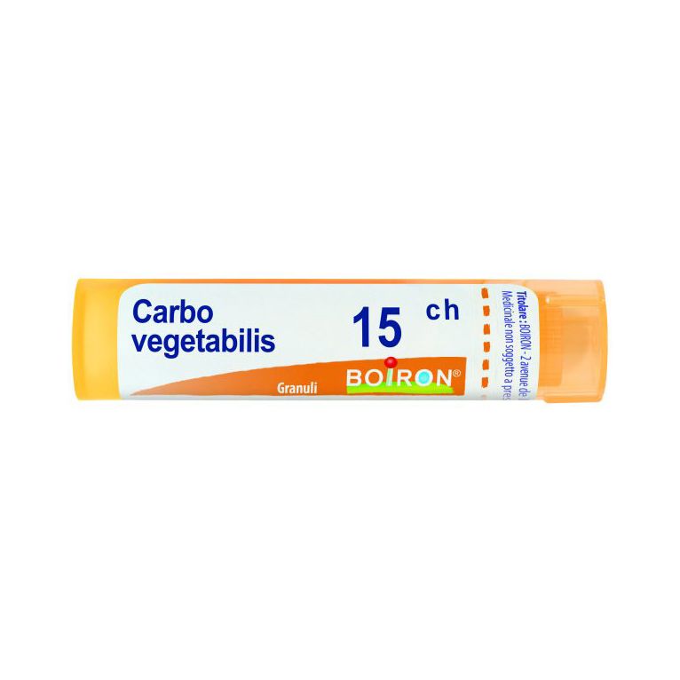 carbo vegetabilis 15 ch granuli 4g