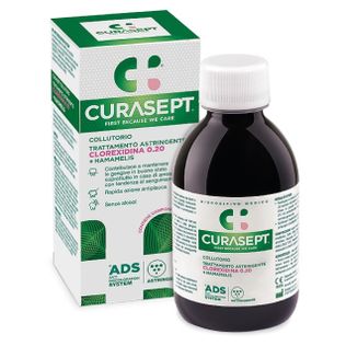 CURASEPT COLLUTORIO ADS DNA TRATTAMENTO ASTRINGENTE 200 ML +CAMPIONE OMAGGIO DENTIFRICIO ASTRINGENTE 6 ML