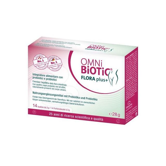 omni-biotic-flora-plus-plus-14-bustine-da-2-g