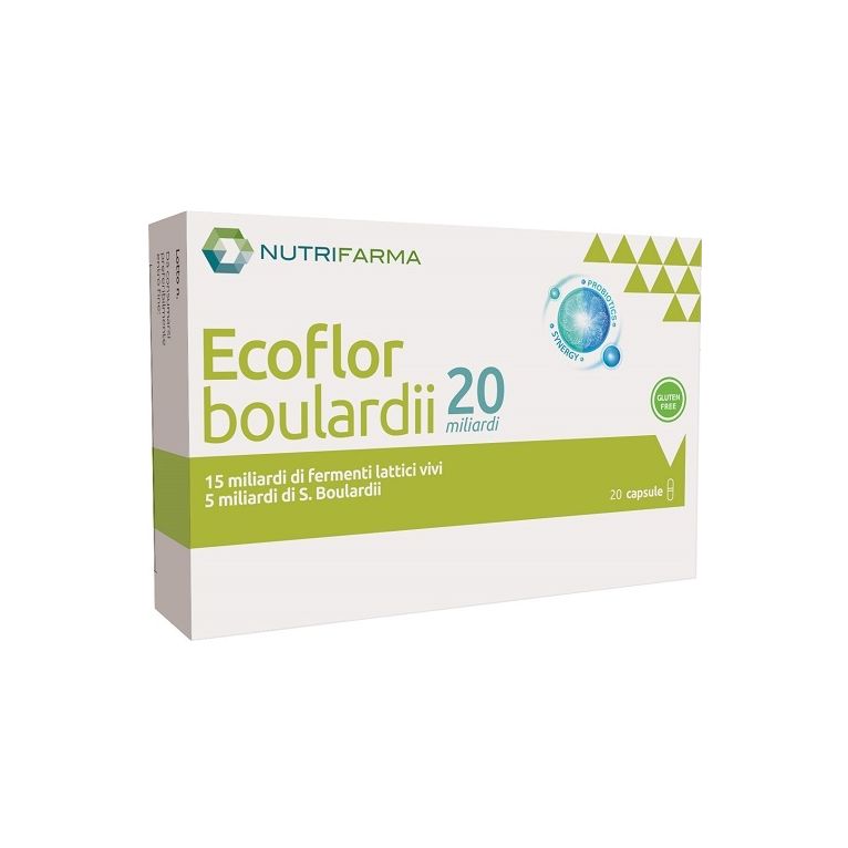 ecoflor boulardii 20 miliardi 20 capsule