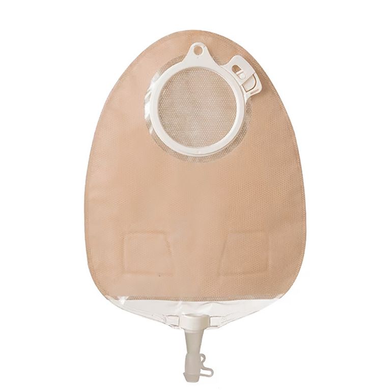 sacca per urostomia con multichamber trasparente sistema a 2pezzi sensura click 40 mm midi 430 ml 30 pezzi