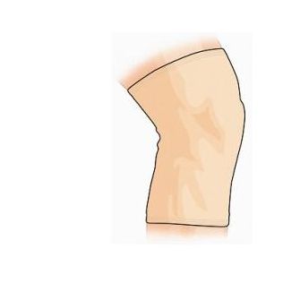 GINOCCHIERA GIBAUD BIESTENSIVA FELPATA CAMEL TAGLIA 4