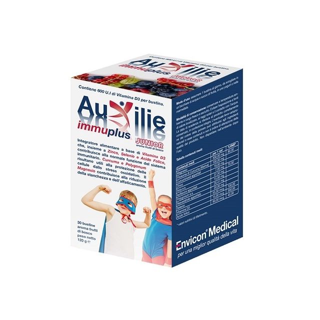 auxilie-immuplus-junior-solubile-30-stick-pack