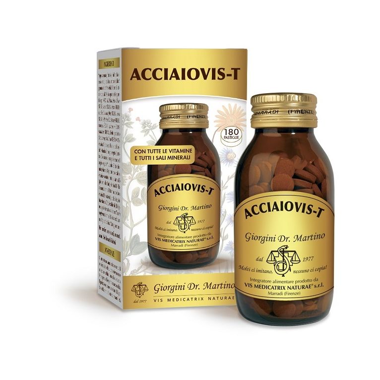 acciaiovis-t 180 pastiglie da 500 mg