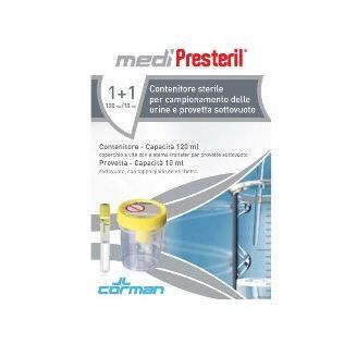 CONTENITORE URINA + PROVETTA MEDIPRESTERIL