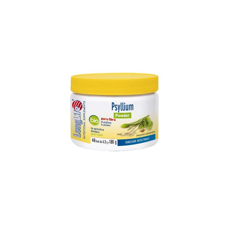 longlife psyllium powder bio 180 g
