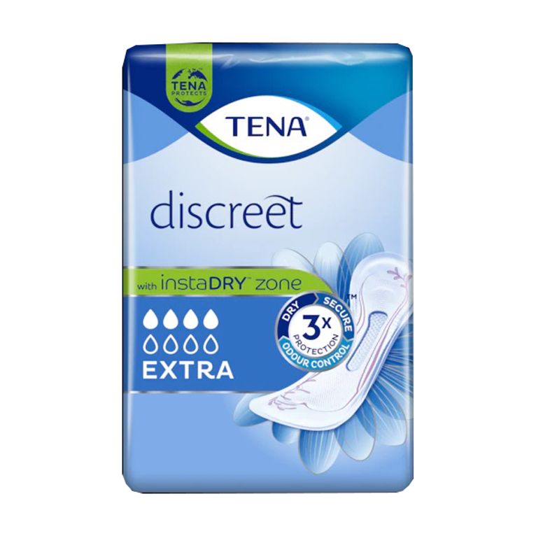 assorbente incontinenza leggera tena discreet extra 10 pezzi