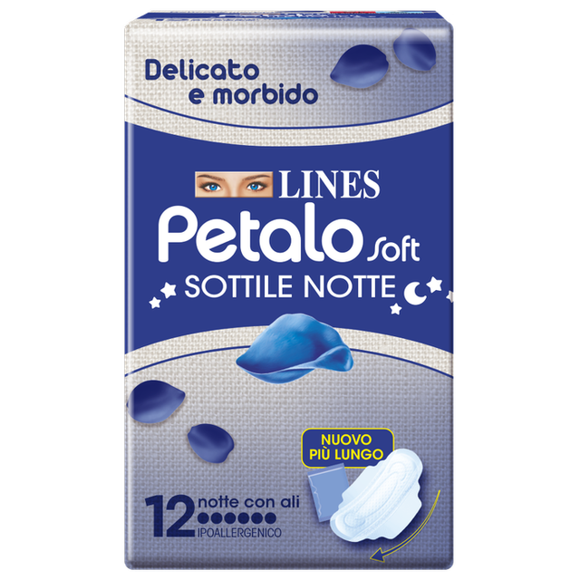 lines-petalo-soft-sottile-notte-con-ali-ipoallergenico-12-pezzi