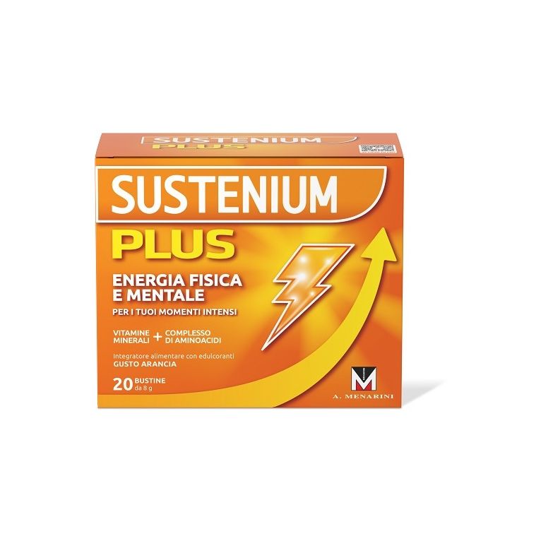 sustenium plus arancia 20 bustine