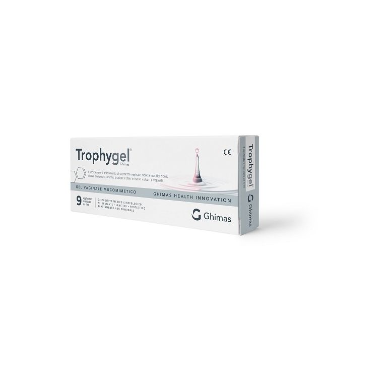 gel vaginale mucomimetico trophygel ghimas 9 applicatori monouso da 1 ml