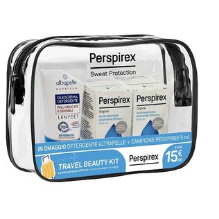 PERSPIREX ROLL ON ORIGINAL TRAVEL KIT 2 ROLL ON ORIGINAL 20ML + 1 DETERGENTE ALTRAPELLE OMAGGIO