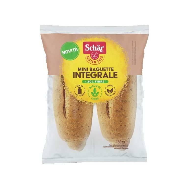 schar mini baguette integrale 4 pezzi x 37,5 g