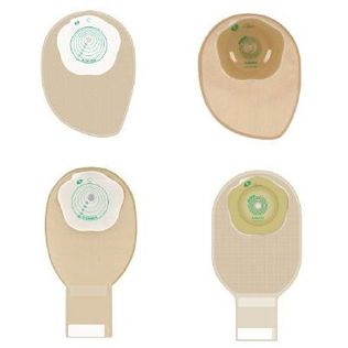 SACCA COLOSTOMIA FONDO CHIUSO COLORE BEIGE MISURA 15/75MM 30PEZZI