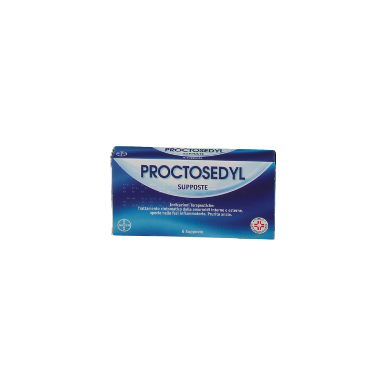 proctosedyl 6 supp 5 mg + 50 mg + 10 mg + 0,1 mg