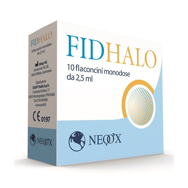 fidhalo 10 flaconcini monodose da 2,5 ml