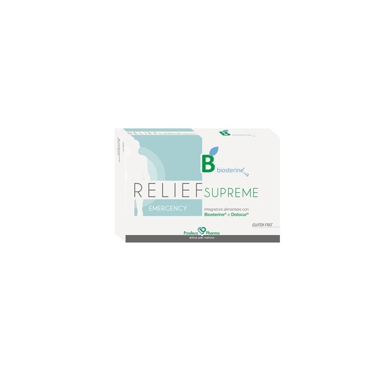 biosterine relief supreme emergency 12 compresse