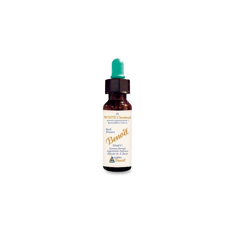 fiori di bach benoit white chestnut 10 ml