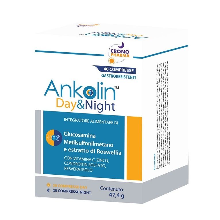 ankolin day&night 20 compresse gastroresistenti day + 20 compresse gastroresistenti night