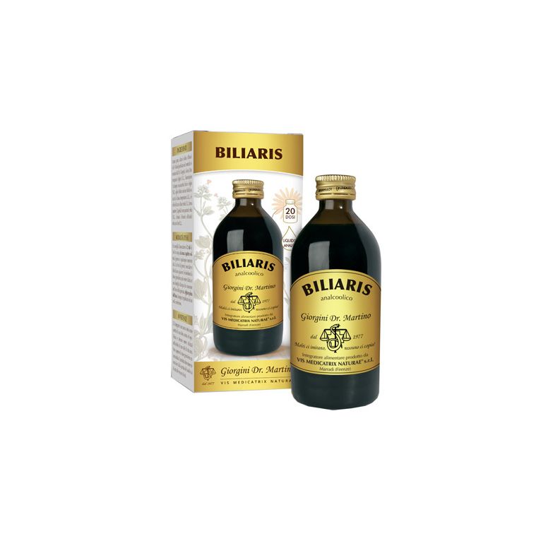 biliaris liquido analcoolico 200 ml
