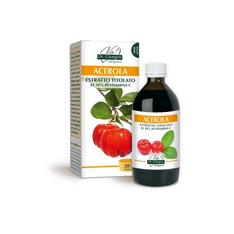 acerola estratto titolato al 50% 200 ml