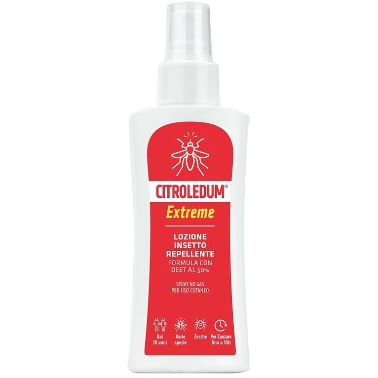 citroledum lozione spray extreme deet 50% 100 ml