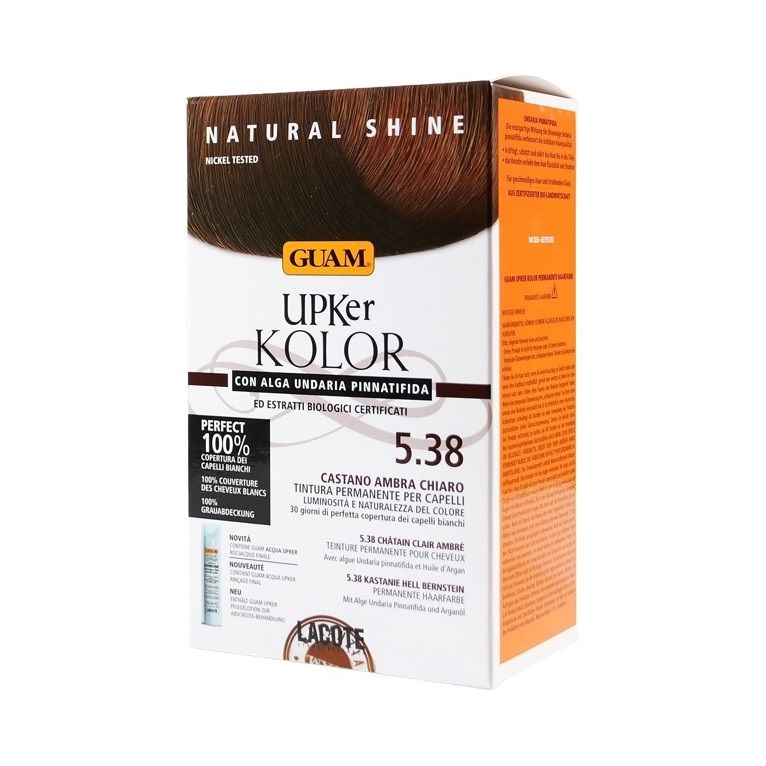 guam upker kolor tinta capelli 5,38 castano ambra chiaro conalga undaria pinnatifida