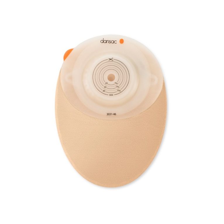 dansac novalife tre 1 sacca chiusa opaca convex maxi per colostomia con finestra ritagliabile 15-59 mm 550 ml 10 pezzi