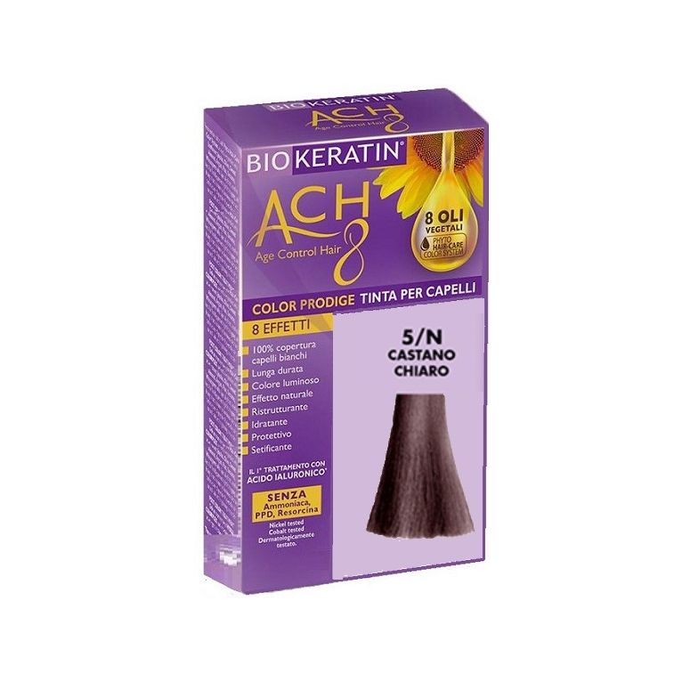 biokeratin ach8 color prodige 5/n castano chiaro