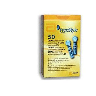 LANCETTE PUNGIDITO FREESTYLE GAUGE 28 50 PEZZI