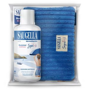 SAUGELLA MEDITERRANEA BUNDLE DERMOLIQUIDO 500 ML + GADGET POCHETTE