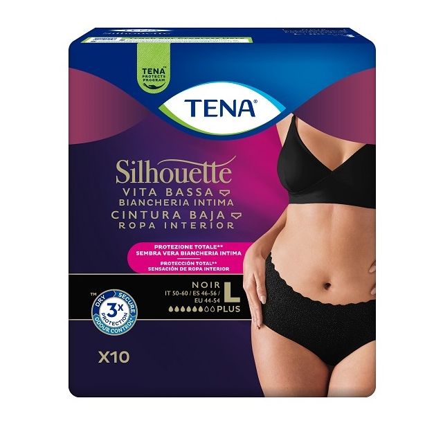 pannolone-a-mutandina-assorbente-tena-silhouette-noir-l-vitabassa-10-pezzi