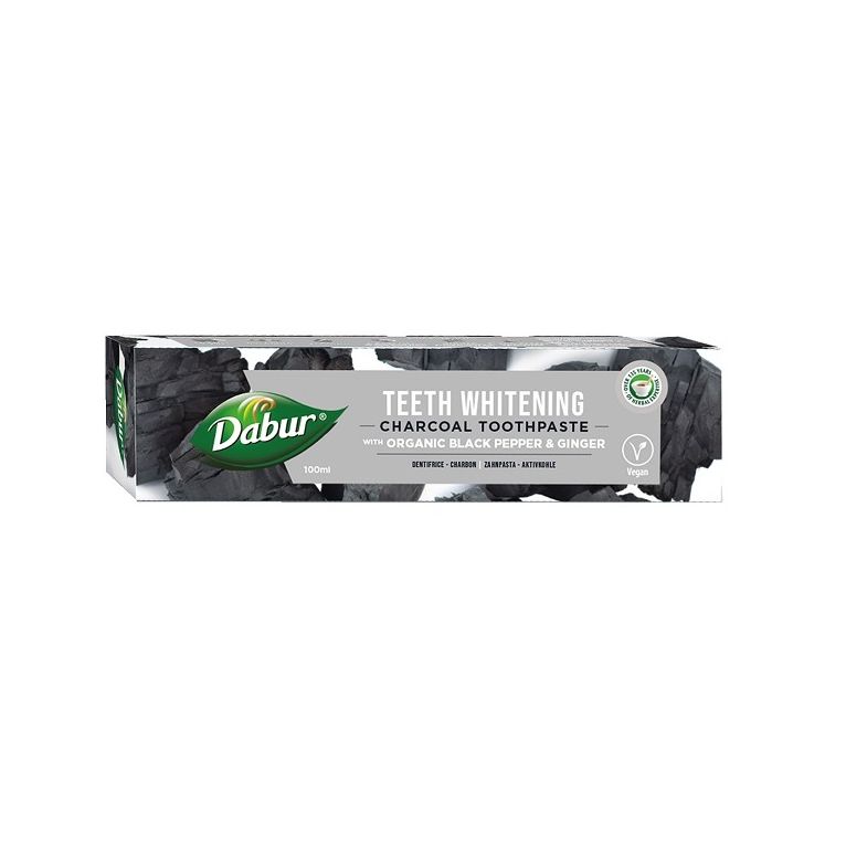 dabur dentifricio charcoal ginger bio 100 ml