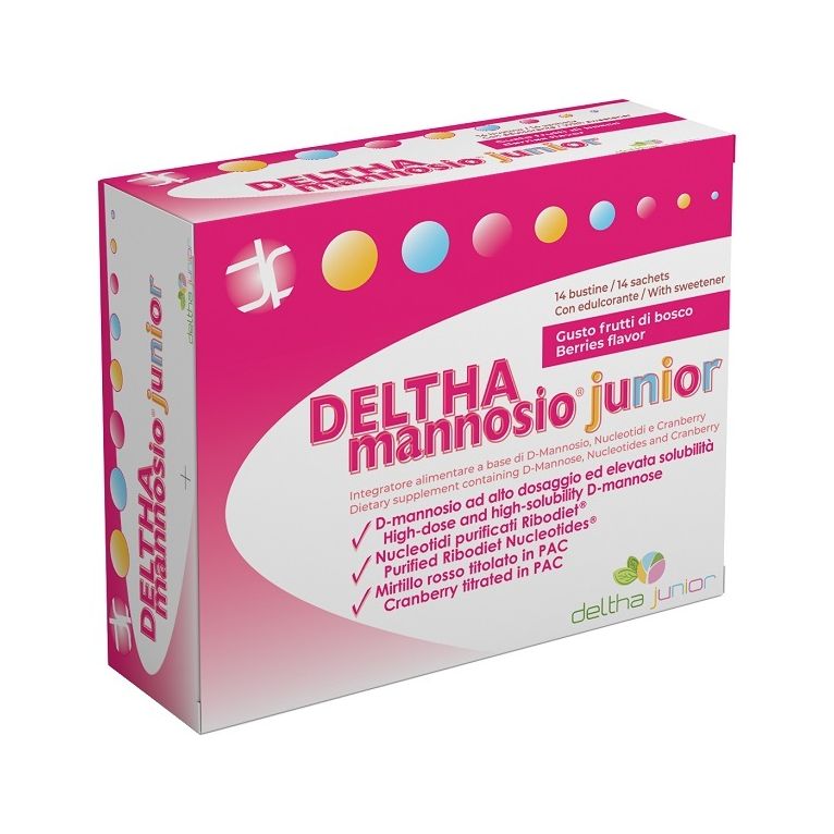 deltha mannosio junior 14 bustine