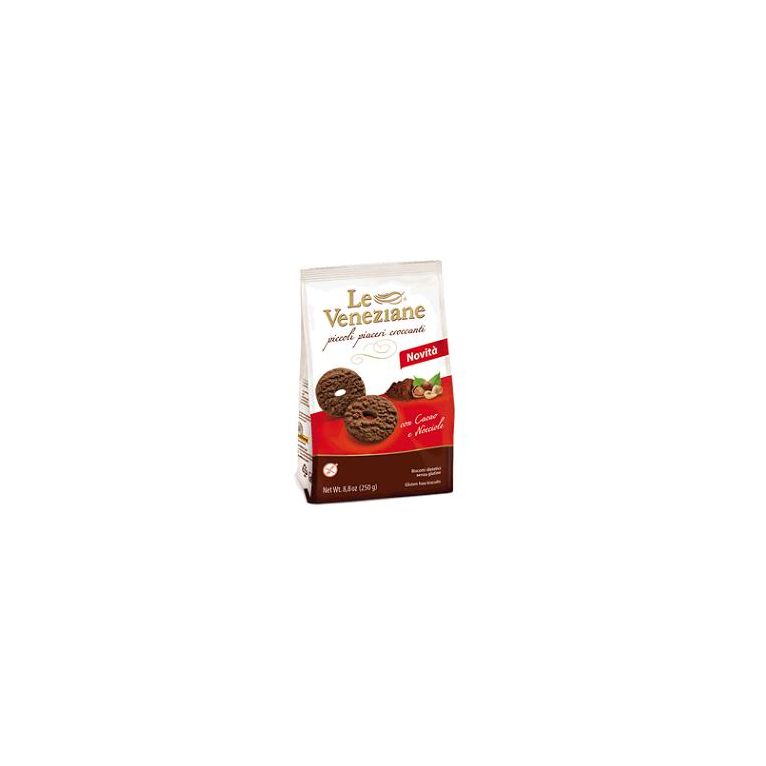 le veneziane biscotti cacao/nocciola 250 g