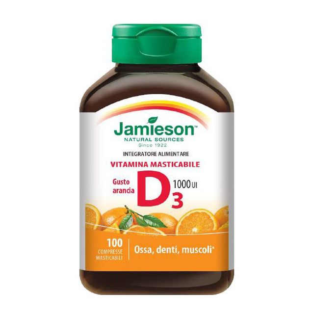 jamieson-vitamina-d-masticabile-arancia-100-compresse