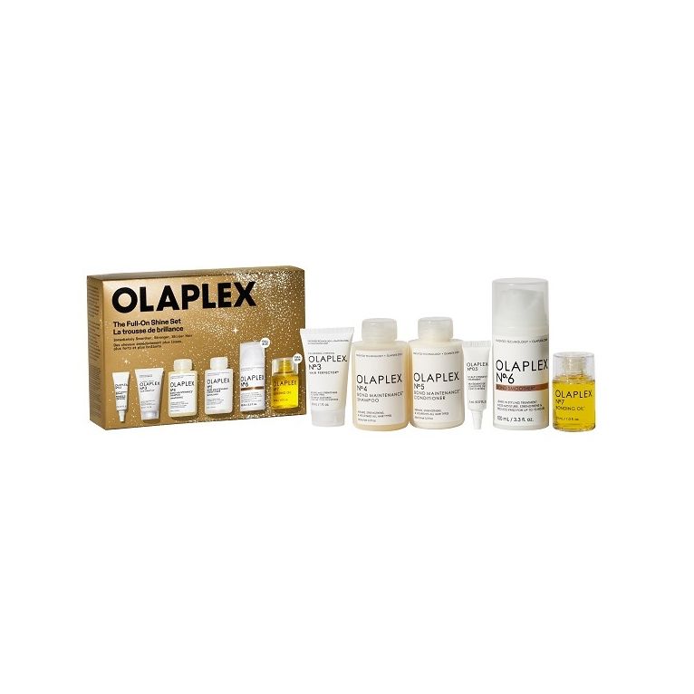 olaplex the full-on shine set 2025 holiday 6 pezzi