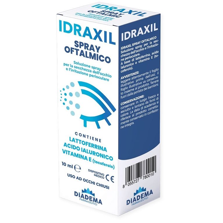 spray oftalmico idraxil 10 ml