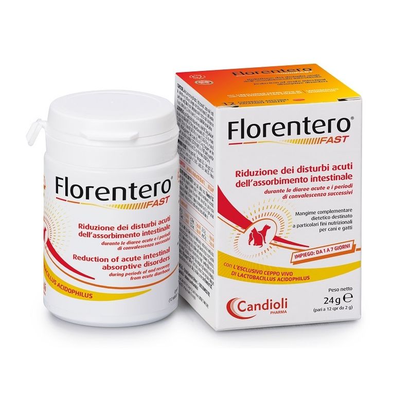 florentero fast barattolo da 12 compresse appetibili da 2 g