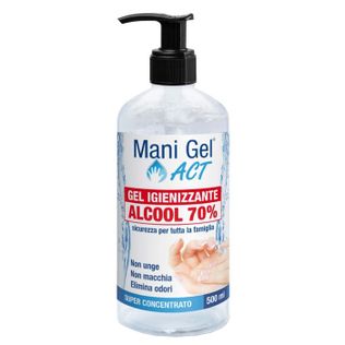 MANI GEL ACT GEL IGIENIZZANTE ALCOOL 70% 500 ML