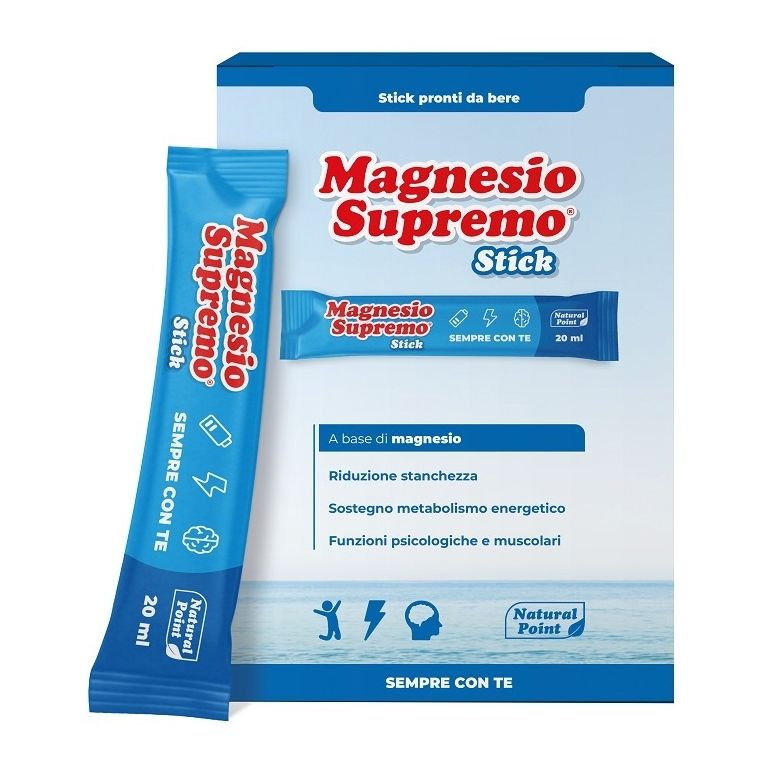 magnesio supremo 20 stick da 20 ml