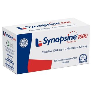 L SYNAPSINE 1000 CITICOLINA 1000 10 FLACONCINI 10 ML
