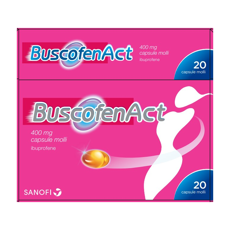 buscofenact 20 cps molli 400 mg