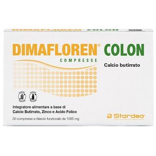 DIMAFLOREN COLON 30 COMPRESSE A RILASCIO FUNZIONALE 1085 MGSENZA GLUTINE SENZA LATTOSIO